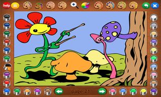 Coloring Book 16: Silly Scenes - Screenshot 1