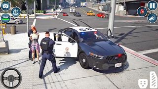 US Police Prado Parking 3D - Screenshot 2