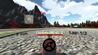 GoKart Racer VR Cardboard - Screenshot 3