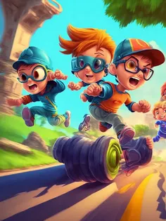 Funny Runner: Fun Casual Race - Screenshot 1