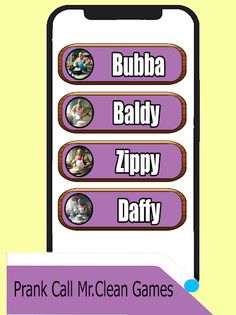 Fake Call Mr Clean Game - Screenshot 2