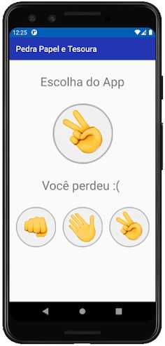 Pedra Papel e Tesoura - Screenshot 1