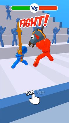 Stickman Ragdoll Run - Screenshot 2