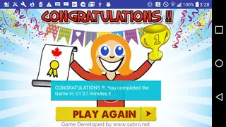 Canada Map Puzzle Game Free - Screenshot 3