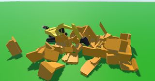 Destructive Escavator - Screenshot 1