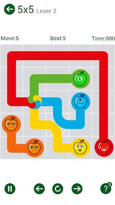 Flow Apple - Color Puzzle - Screenshot 2