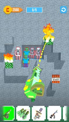 Burn it Down! 3D Pixel Game - Screenshot 2