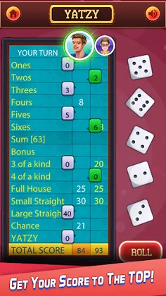 Yatzy - Screenshot 2