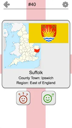 Counties of England - Quiz - Screenshot 4