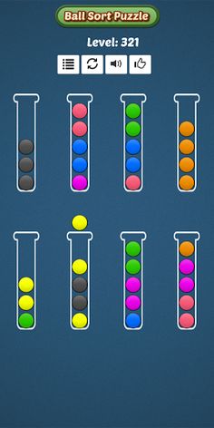 Lucky ball sort color puzzle - Screenshot 3