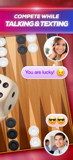 Social Backgammon: Match& Play - Screenshot 2