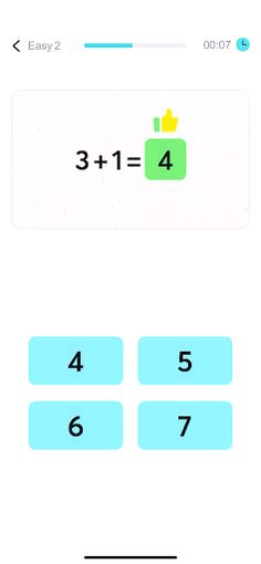 Math plus - Math quiz - Screenshot 2