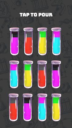 Water Color Sort Pro - Screenshot 1