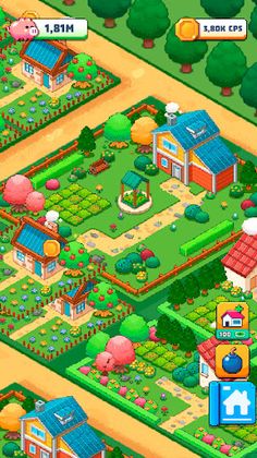 Flower Village Merging County - Screenshot 2