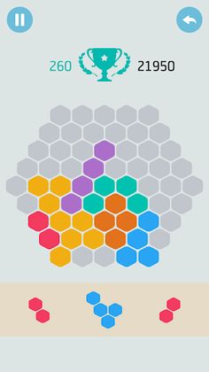 Hexa Block Puzzle - Screenshot 1