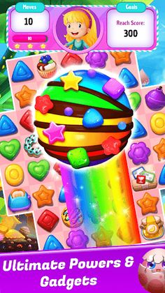 Candy Smash Crazy: Match 3 Fun - Screenshot 2