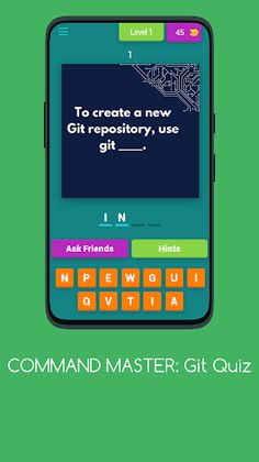 COMMAND MASTER: GIT QUIZ - Screenshot 1