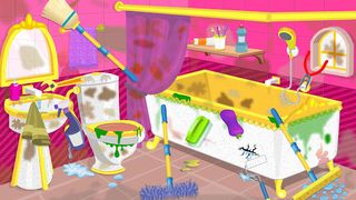 Princess Castle Cleaning Game - Screenshot 1