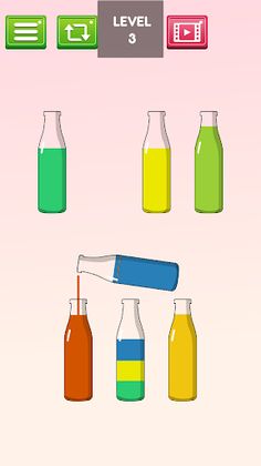 Water Color Sorting-Slime Sort - Screenshot 1