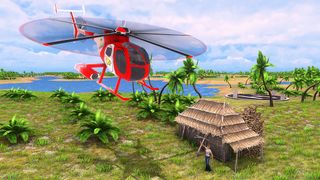 Helicopter Flying Sim Driving - Screenshot 1