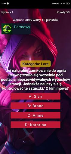 Quiz o League of Legends - Screenshot 2