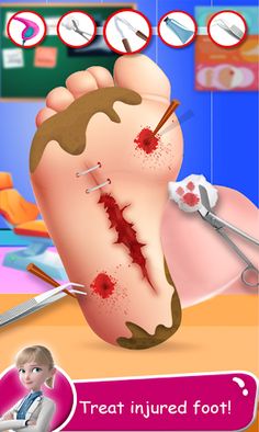 Foot Surgery Doctor Care ASMR - Screenshot 3