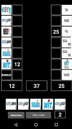 WIT-Yahtzee - Screenshot 2