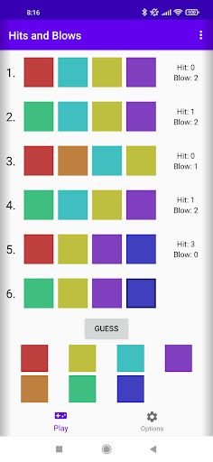 Color Code Logic Puzzle - Screenshot 2