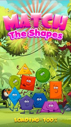 Match The Shapes Kids Educatio - Screenshot 1