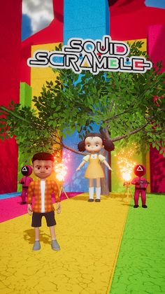 Squid Scramble - Screenshot 1