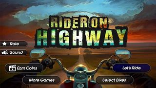 Rider On Highway - Screenshot 1