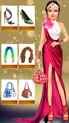 Makeup & Dress Up - Girl Games - Screenshot 2