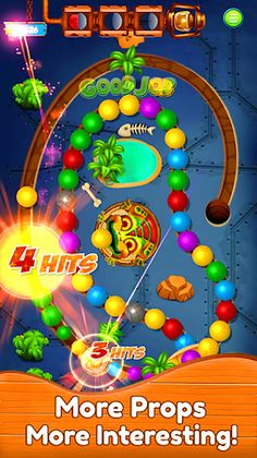 Zumla Marbles Shooter - Screenshot 1