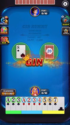 Gin Rummy Offline Card Games - Screenshot 2