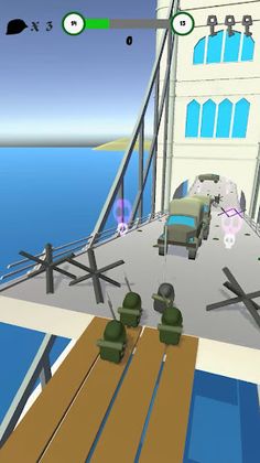 Bridge War 3D - Screenshot 2