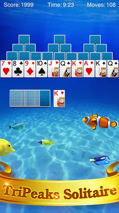 TriPeaks Solitaire - Screenshot 1