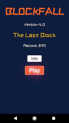 BlockFall - Screenshot 1