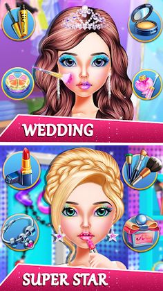 Girl dress up Wedding games - Screenshot 4