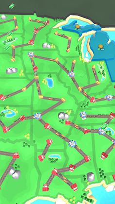 Train Empire: Connect Railroad - Screenshot 2