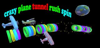 Crazy Plane: Tunnel Run Spin - Screenshot 1