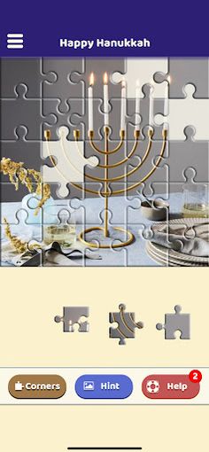 Happy Hanukkah Puzzle - Screenshot 3