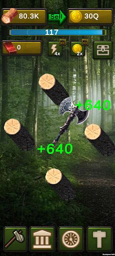 Idle Wood: Chop & sell - Screenshot 1