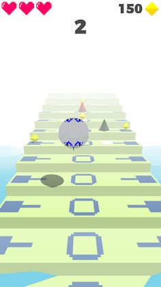 Drop Ball Stairs - Screenshot 2
