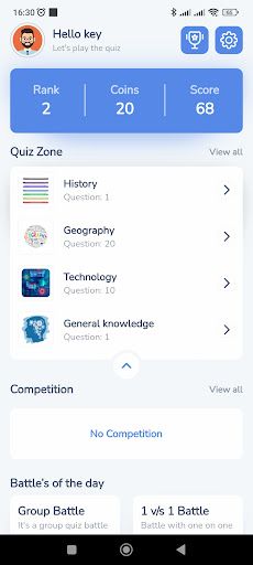 2Goal - Trivia quiz Earn money - Screenshot 1