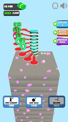 Hopping Balls - Screenshot 2