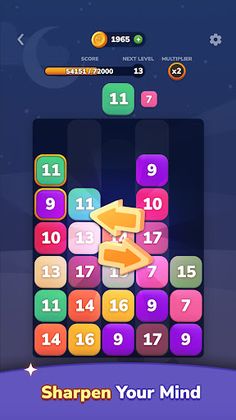 Merge Blocks: Number Puzzle - Screenshot 2