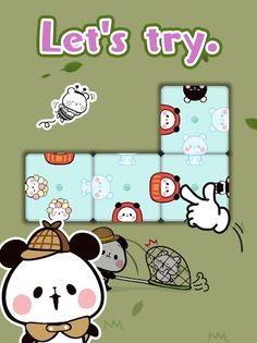 Turn-piece Puzzle MOCHI PANDA - Screenshot 1