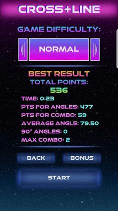 Cross Line : Cut the line game - Screenshot 1