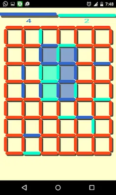 Lines And Boxes(Dots Game) - Screenshot 3