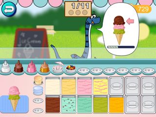 Dino Ice Cream - Cooking games - Screenshot 1